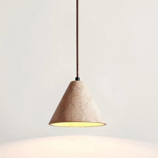 Giza - Travertine Pendant Light