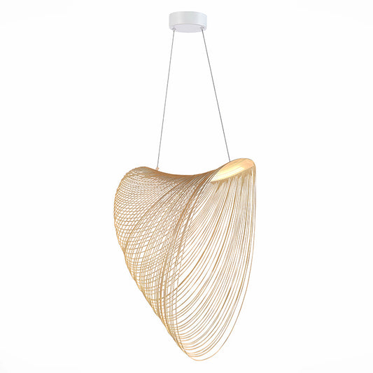 Indonesia - Wood Pendant Light